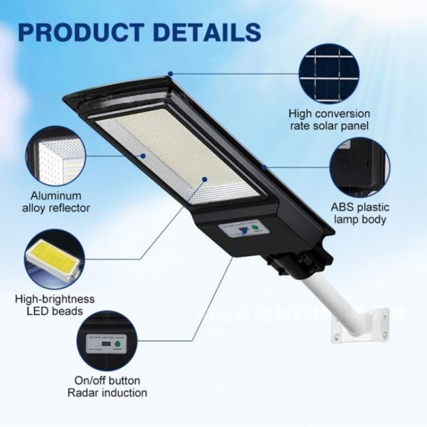Innovative Auto-Control Solar Street Light for Outdoor