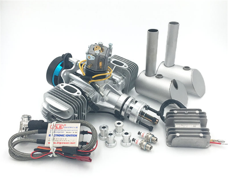 Dle60 Cc Engine Uav Power System (180w) Twin Cylinder Generation