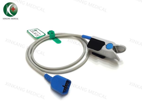 Compatible Reusable  GE DB9 Ohmeda Pediatric Finger Soft Probe for 9pin 1m/3 Meter Spo2 Sensor