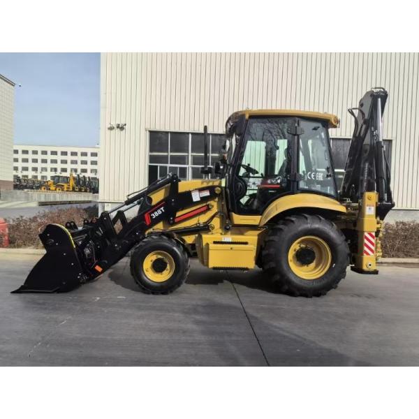 8200kg 388T Industrial Diesel Backhoe Loader With Advanced Hydraulics
