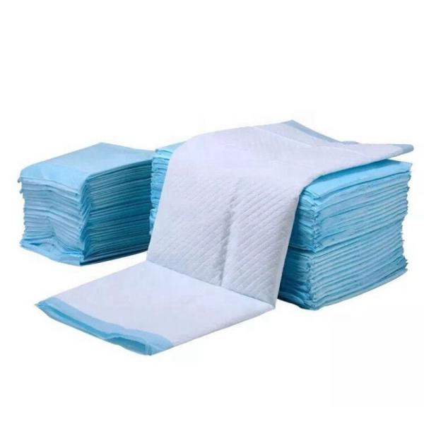 Fluff Pulp PE Disposable Bed Underpads For Personal Care