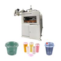 Máquina de fabricación de vasos de plástico totalmente automática 800-1200 vasos/min Control de precisión