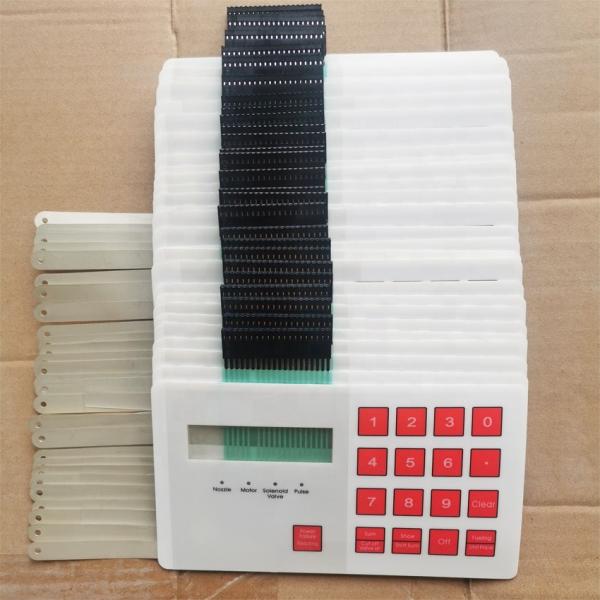 Bernet eletrônicos inteligentes 17 botões teclado interruptor para bomba de combustível