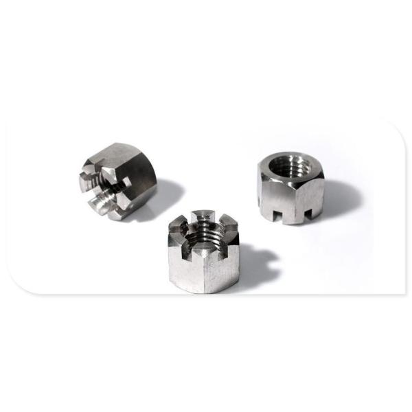 Carbon Steel Zinc Plated Hexagon Slotted Nut Din 935 Hex Nut
