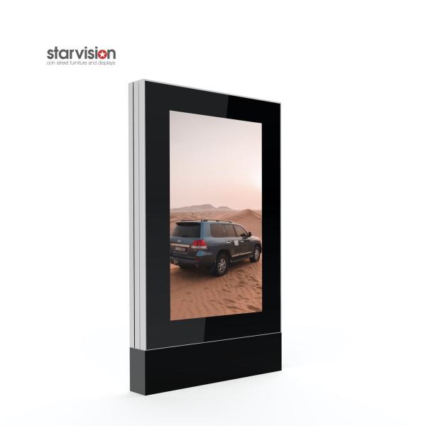 Android Windows OS Totem Led Display / 6ms Response External Digital Signage Screen