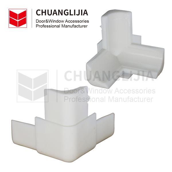 Modern Design Plastic Corner Joint for Aluminum Screen Window Frame Accessories
