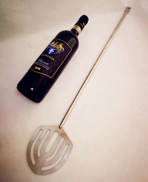 Drilled U Shaped Stainless Steel Stir Paddle Hj004 61 * 4cm Food Grade