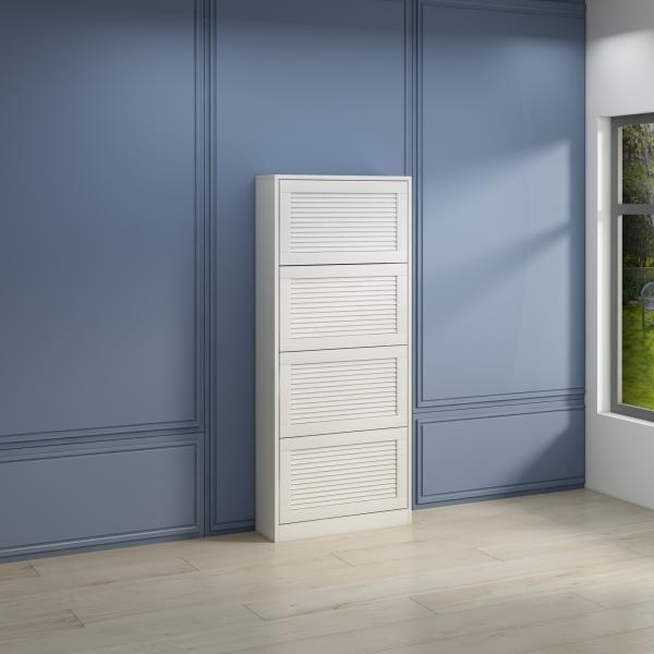 Обувной шкаф с решеткой