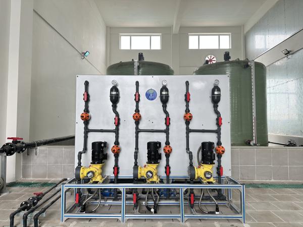 Water Treatment Made Easy Integrated Automatic Chemical Dosing Machine with PAC KMnO4