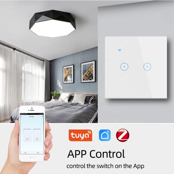 Шатии переключателя 86×86mm IFTTT ZigBee переключатель умной одиночной умный