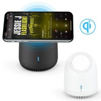 frecuencia inalámbrica de los materiales 100Hz del ABS del cargador del Presidente de 15W Bluetooth