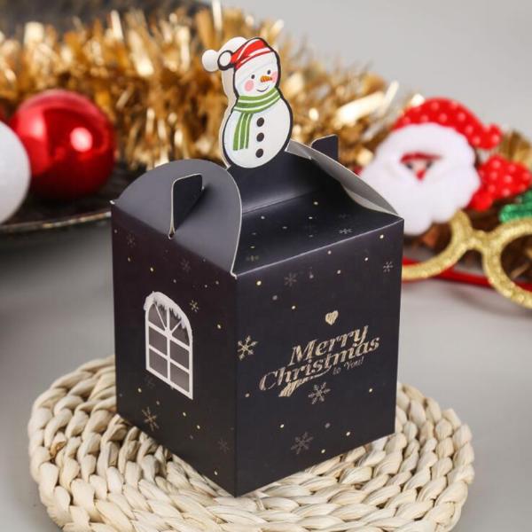 Оптовая подарочная коробка рождества упаковывая подарочные коробки складной бумаги упаковывая