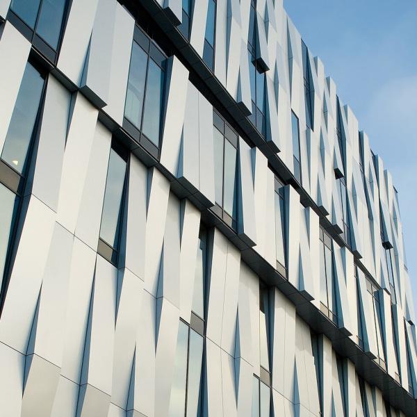 High Thermal Insulation Curtain Wall Metal Panel Fabricated By Aluminium Alloy Sheet Plate