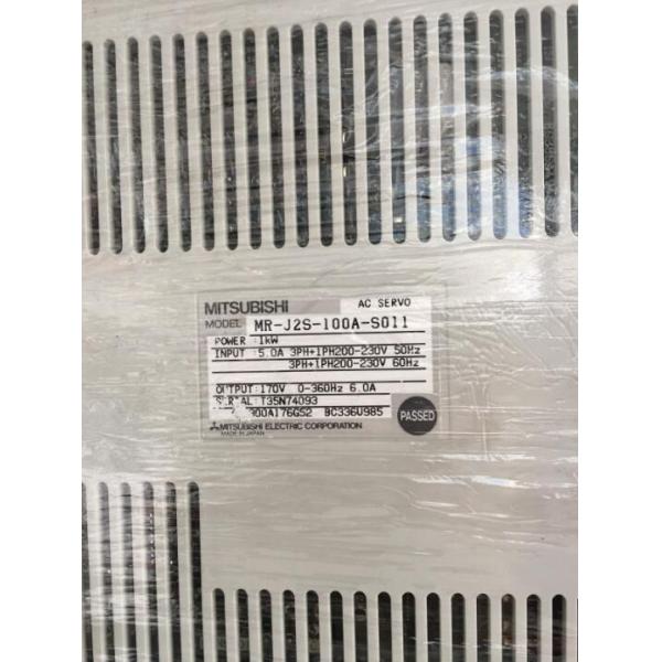 Commandes industrielles de servo du lecteur MR-J2S-100A-EG011 de Mitsubishi nouvelles