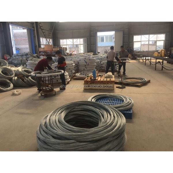 Long-Lasting Hot Dip and Electric Galvanizado Galvanized Steel Strand for Fence