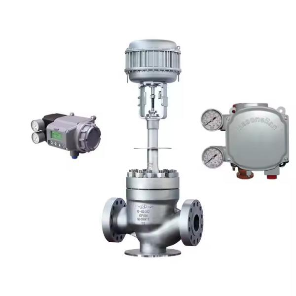 Chinese Pneumatic Control Valve With Masoneilan SVI2-21123121 Valve Positioner And ASCO Solenoid Valve Stock Supplier