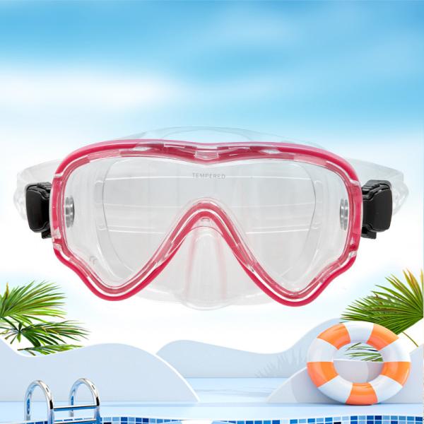 OEM Panoramic View No Fog Dive Mask Full Dry Diving Snorkeling Mask