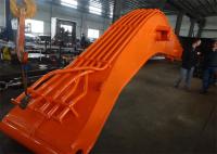 ZX870LC Excavadora Boom de largo alcance con 1.2cbm Rock Bucket para condiciones de trabajo de trabajo pesado