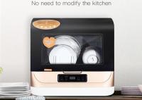Botão Mini Freestanding Household Dishwasher CCC do toque