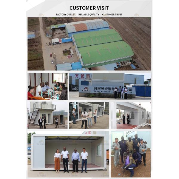 Fast Assembly Transportable Accommodation Buildings Prefab Military Camp