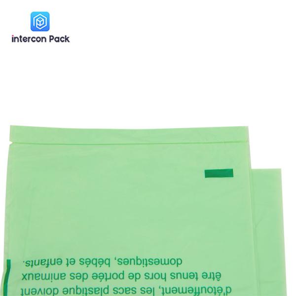Gravnre Printing Plastic Packaging Bag Biodegradable Corn Starch Poly Bags