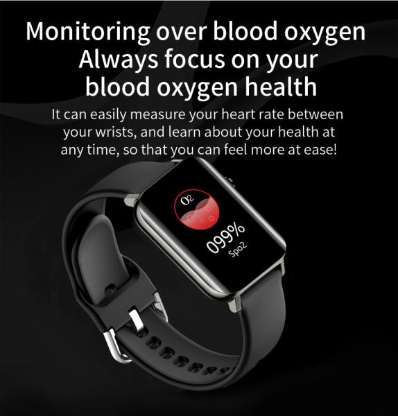 Wholesale KKJ NY15 Smart Watch Blood oxygen IP68 Waterproof Smart Watch For Men Smart Bracelet Reloj Smart Watch Xiaomi
