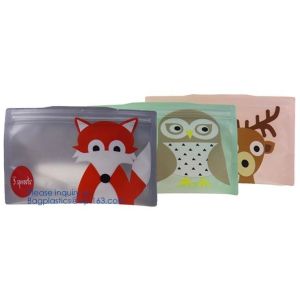 Замораживателя качества еды закуски сэндвича сумки хранения консервации еды силикона воздухонепроницаемого течебезопасного свежего большого многоразовые с т