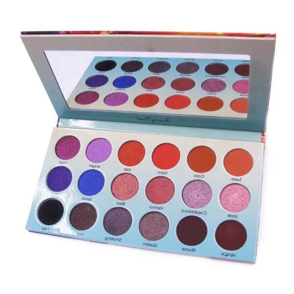 GMPC 18 Color Natural Matte Eyeshadow Palette With Shimmer Glitter