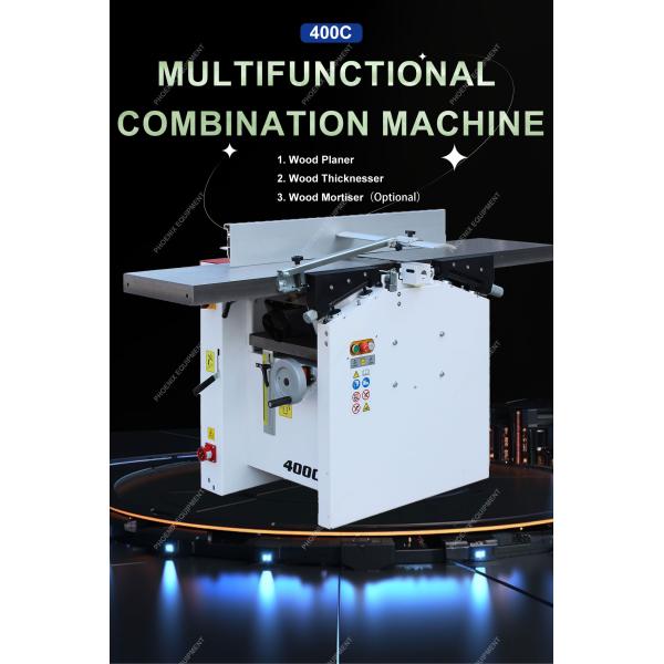400C Woodworking Combination Machine with 3-Phase Motor Power 0 3 and Wescott Chuck 16mm