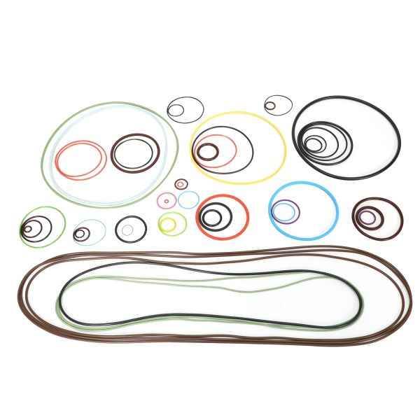 Durable Oil-Resistant AS568 FFKM Chemical-Resistant FKM Rubber O-Rings for Oilfield and Petrochemical Sealing

