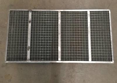Quadro dos Ss Mesh Pad Demisters Metal Plate do dispositivo da extração da névoa do óleo com furo de dreno