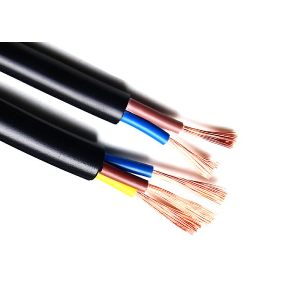 H07VV-F 2x6 SQMM Copper Conductor PVC Insulated 2 Core 0.5mm2 - 10mm2 Electrical Cable Wire