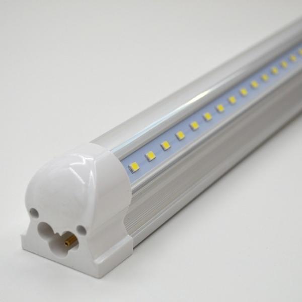 30W 4ft Integrated T8 Led Tube Light V Shape Damp Location For Garage Workshop