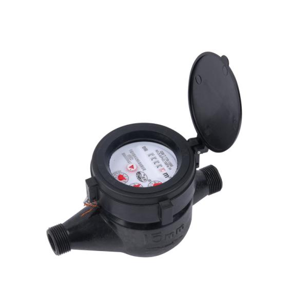 Multi Jet Wet Dial Rotary Vane Water Meter Potable For Residential LXS-15P