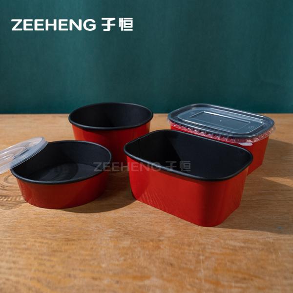 USA Market Hot and Cold Foods Suitable Red Bowls for All Types of Occasions