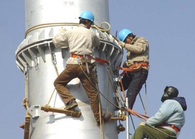Heavy Weight Monopole Transmission Tower With Hydraulic Press Stamping, Transmission Tubular Steel Tower