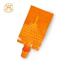 Le sachet de miel de LDPE empaquetant la poudre 500g de protéine de Rohs tiennent la poche avec le bec