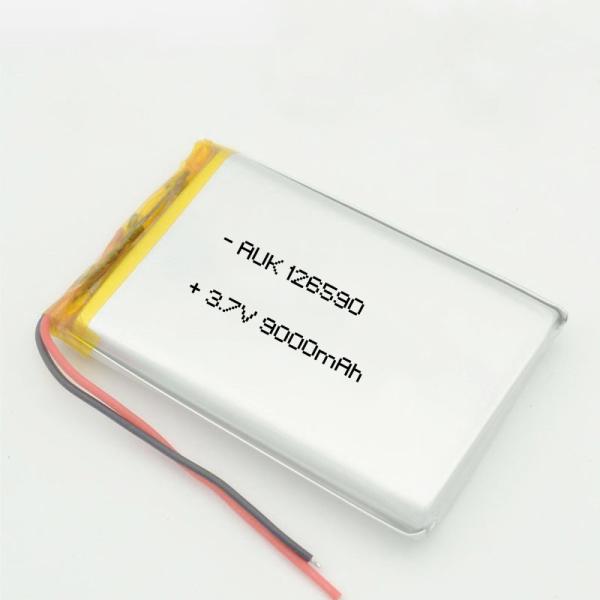9000mah 3.7V перезаряжаемая литий-ионная полимерная батарея