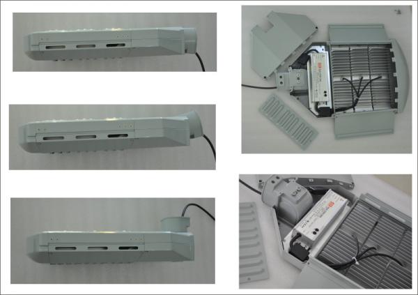 IP66 Meanwell Bridgelux Chip COB 150w LED Street Lighting 120LM/W