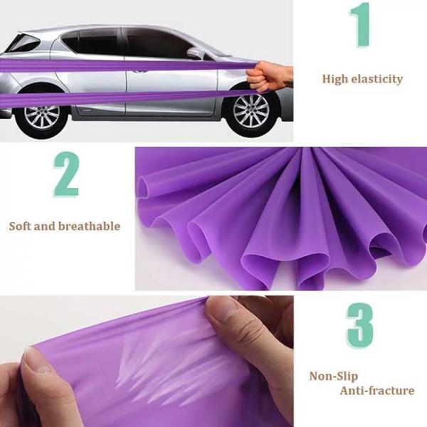 3 1.5m Fitness Stretch Bands Increasing Flexibility Body Strength