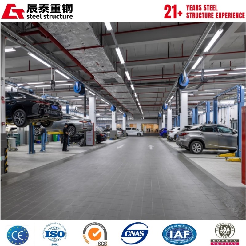 Large Span Clear Span Steel Workshop Without Middle Support Columns
