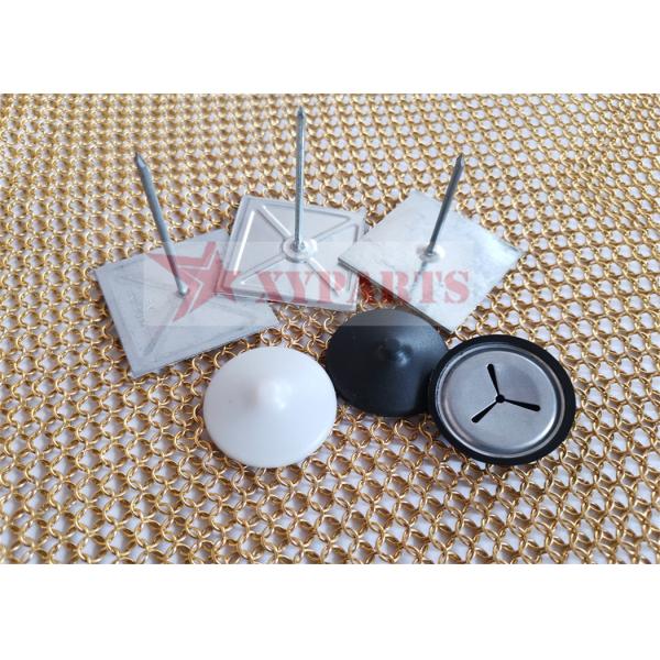 OEM HVAC Accessories Shipbuildings Fixing Self Adhesive Insulation Pins 230mm 12ga