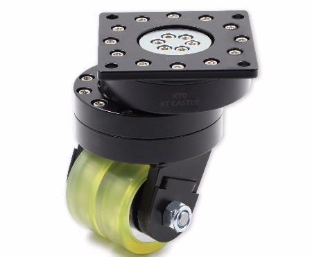 800kg-1800kg Automatic Boot Car 8 Inch AGV Casters Steel 45