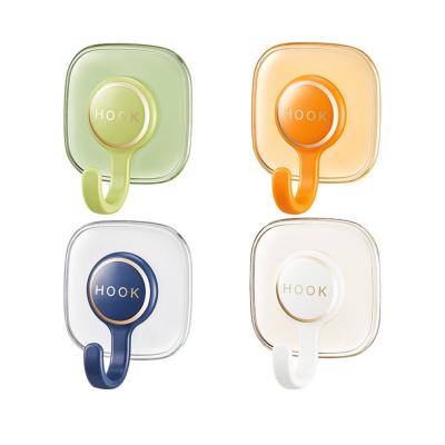Ganchos criativos de casaco de gato para parede montada, 4 Pcs Carinhosos gancho de chave de gato gancho adesivo para decoração de quarto