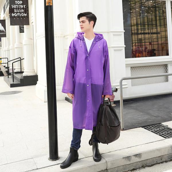 Thickened Multifunctional Adult Long Raincoat for Outdoor Hiking and Electric Bicycles