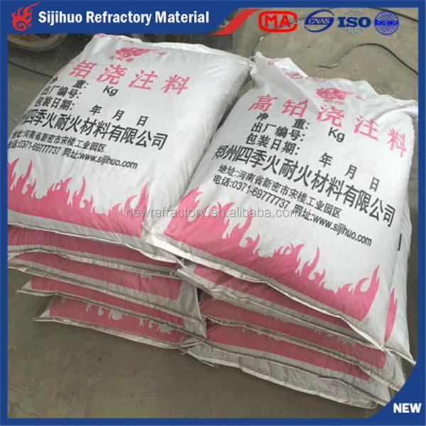 Versatile Ceramic Raw Materials Castable Refractory Suitable for Various Furnace Designs