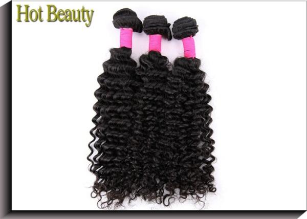 5A Brazilian Virgin Hair Deep Curl Double Weft Hair Can Be Dyed And Bleached