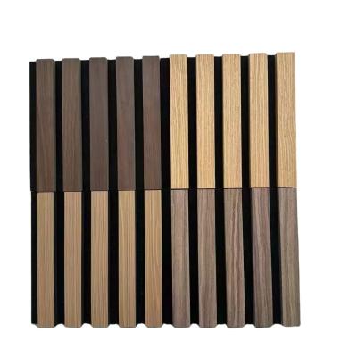 Panneau mural acoustique en MDF certifié SGS, insonorisation pour maison et salle de conférence