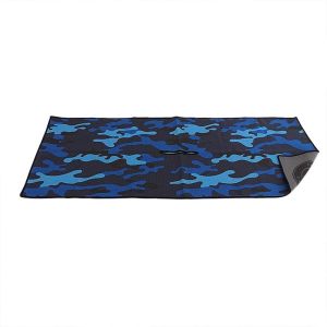 Absorbent Golf Cleaning Towel Custom Logo with Center Hole Waffle Microfiber Golf Towel