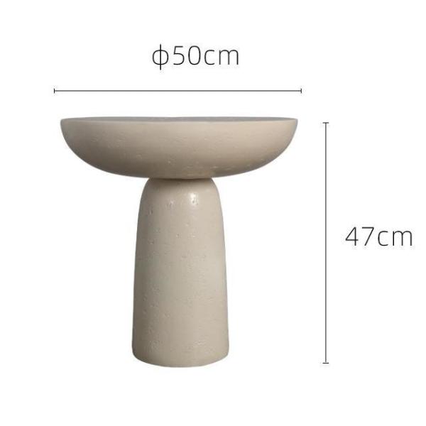 Wood In Painting Hotel Coffee Table  Small Round Side Tables